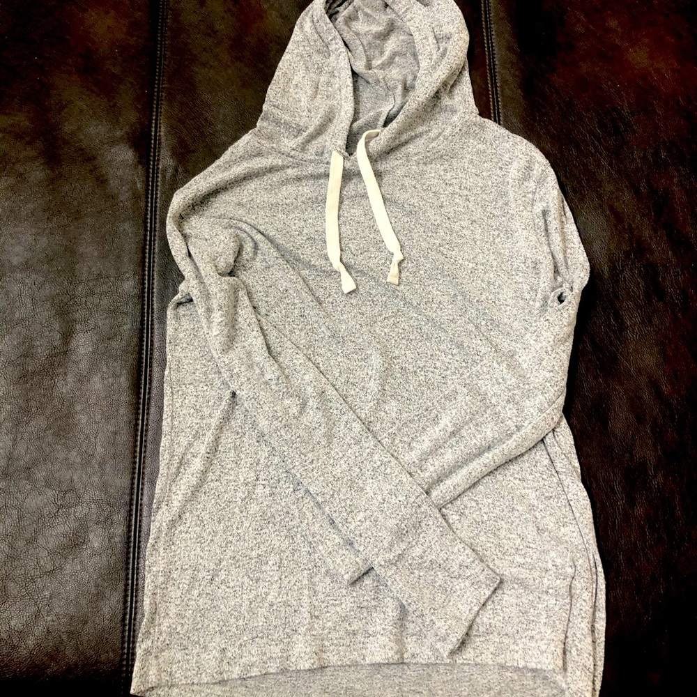 Zyia gray lounge boyfriend hoodie